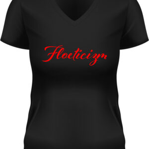 Floeticizm T-Shirt Black/Red w/o Harmony